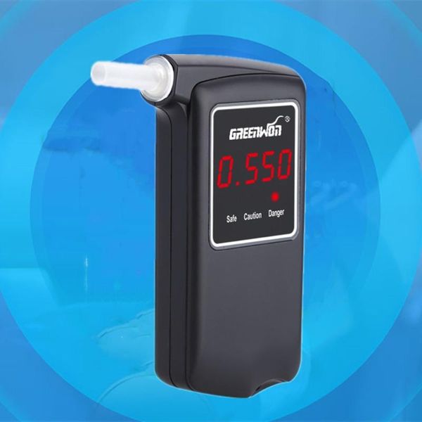 

prefessional high accuracy fuel cell sensor digital breath alcohol tester breathalyzer alcoholism test