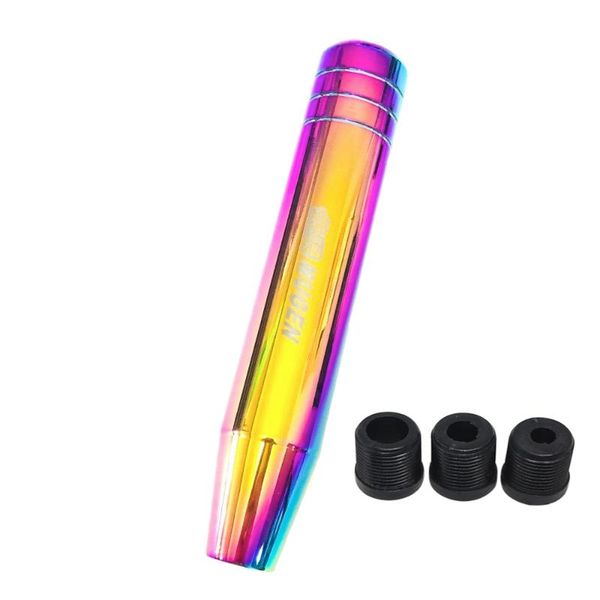 

shift knob racing mugen neo chrome cnc aluminum universal gear 13cm