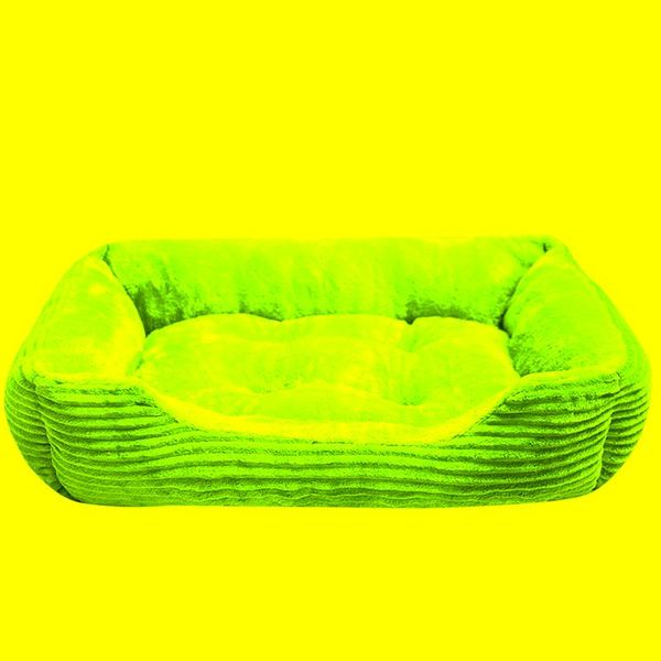 

cat beds & furniture dogs house pet bed for fashion dog kennel small puppy round soft warm pad sofa supplies vip