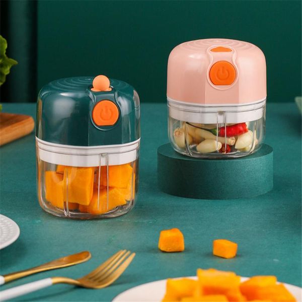 

meat grinders electric garlic masher sturdy durable mini crusher chopper usb charging for crushed ginger fresh chili