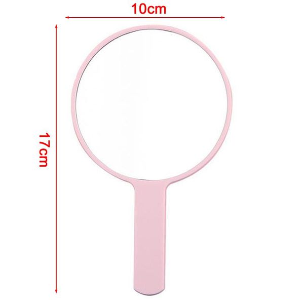 

mirrors handled portable round makeup hand held vanity gift