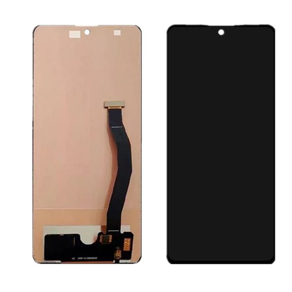 Schermo del pannello display LCD per parti di ricambio Samsung Galaxy S10 lite nero