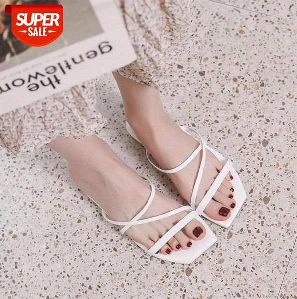 

summer fashion belt women slippers slides comfortable pu flat women casual shoes outdoor female beach ladies slippers #gp7l, Black