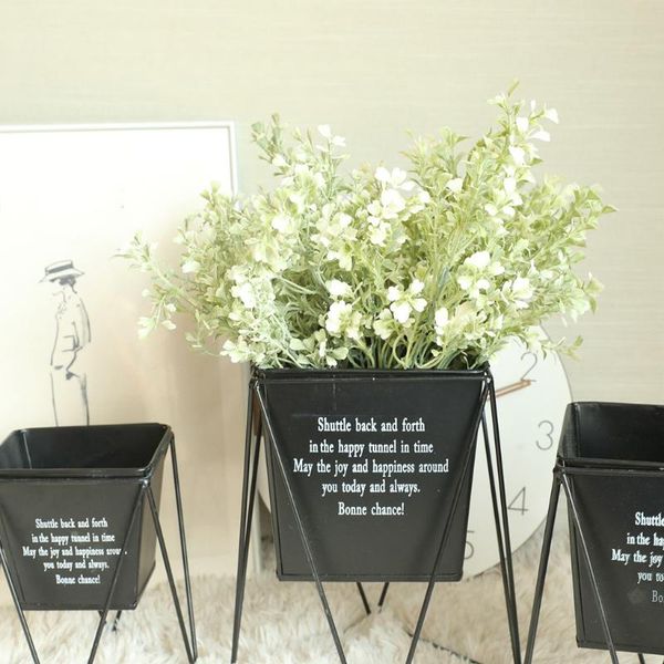 

clover artificial flower plant decoration fake small fresh leaves grass bouquet home wedding decortion decorative flowers & wreaths