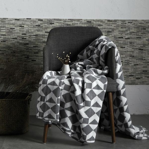 

blankets soft knitted fabric portable blanket for car travel, sofa, bed, and comfortable home travel the family
