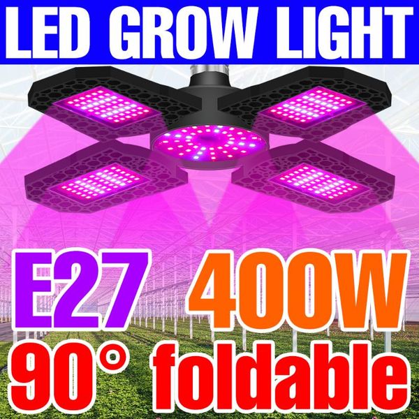 

phyto lamp led grow light bulb e27 200w 300w 400w hydroponics bombilla e26 greenhouse 110v growth tent box plants seeds lights