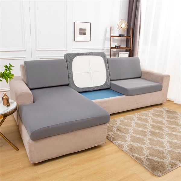 

cushion/decorative pillow plus size 1/2/3/4 seaters cushion sofa seat cover anti-dust tight wrap protector polyester fibre for living room 2