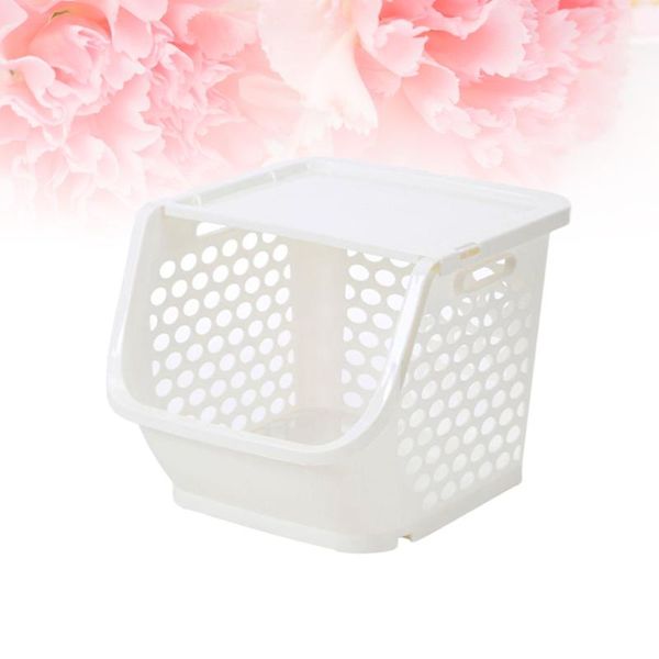 

storage baskets multifunctional basket kitchen household fruits vegetables washing children's rack with cover