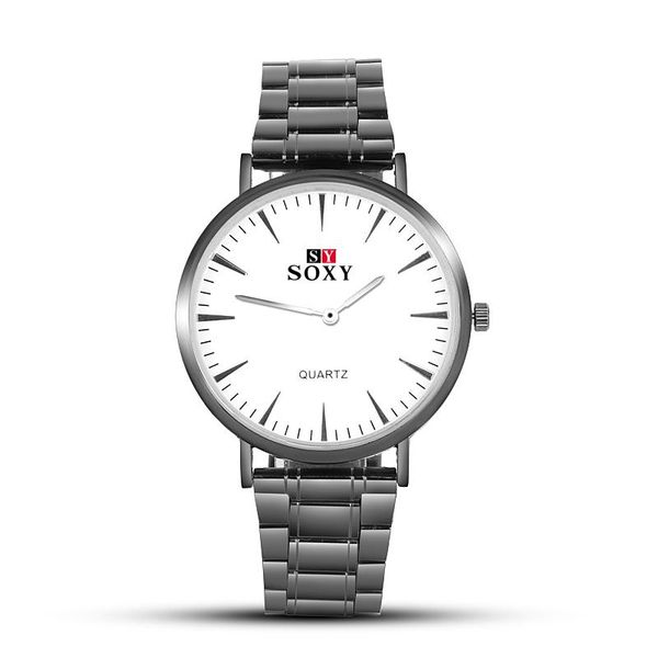 

wristwatches men's watches fashion luxury stainless steel watch men relogio masculino relojes para hombre clock 2021 for, Slivery;brown