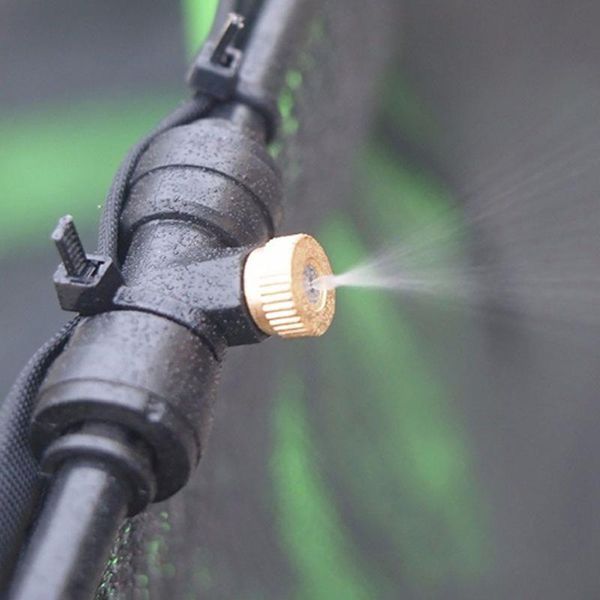 

watering equipments misting nozzle kit brass outdoor water cooling system for patio garden