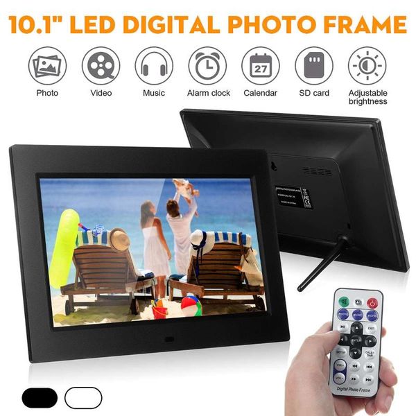 

digital po frames po 7 inch / 10.1 hd frame picture multi-function player mp3 video usb calendar alarm clock remote control
