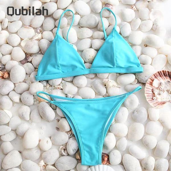 

women's swimwear micro bikini 2021 women swimsuit two piece sets push up summer beachwear body bathing suit biquini, White;black