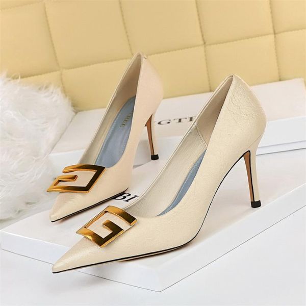 

dress shoes plus size 34-43 patent leather women office shallow fashion pumps pointed toe high heel party woman, Black