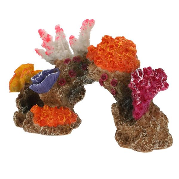 

decorations fish tank landscaping decor aquarium coral thicket rockery ornament