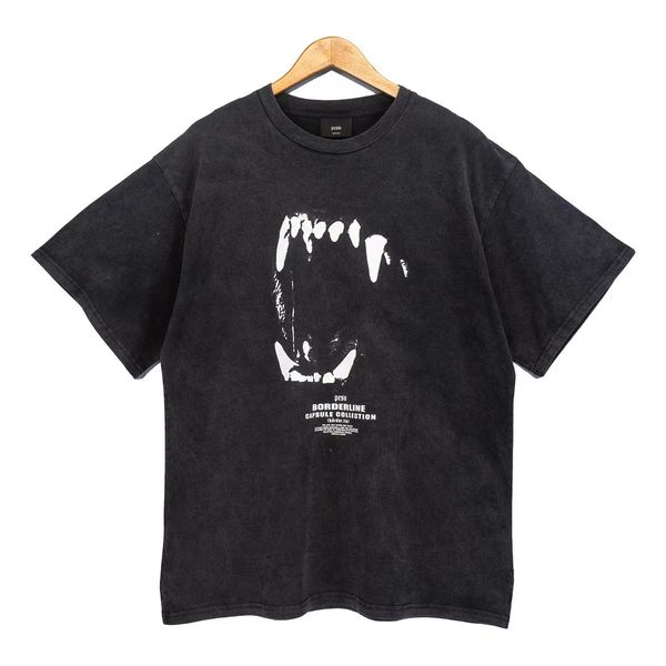 

men t shirt crewneck black short sleeve 3d wolf printed t-shirts oversize tee size s-xl, White;black