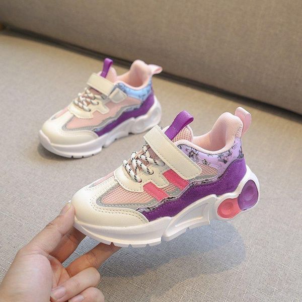

kids sport shoes for boys sneakers girls fashion spring casual children boy running child chaussure enfant athletic & outdoor, Black