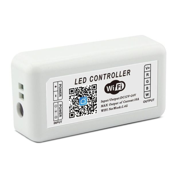 

controllers rgbw color wifi full led contrller with remote dc12-24v