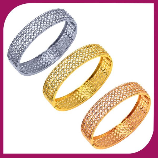 

bangle wholesale jewelrytrendy brass mesh for women gifts, Black