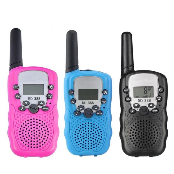 

walkie talkie 2pcs mini kids radio rd388 0.5w pmr pmr446 frs uhf frequency portable two way gift