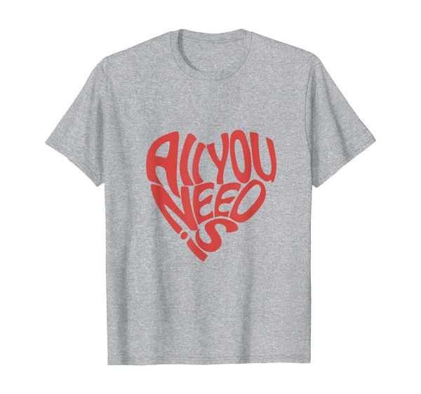 

all you need is love t-shirt | 14 february tee, White;black