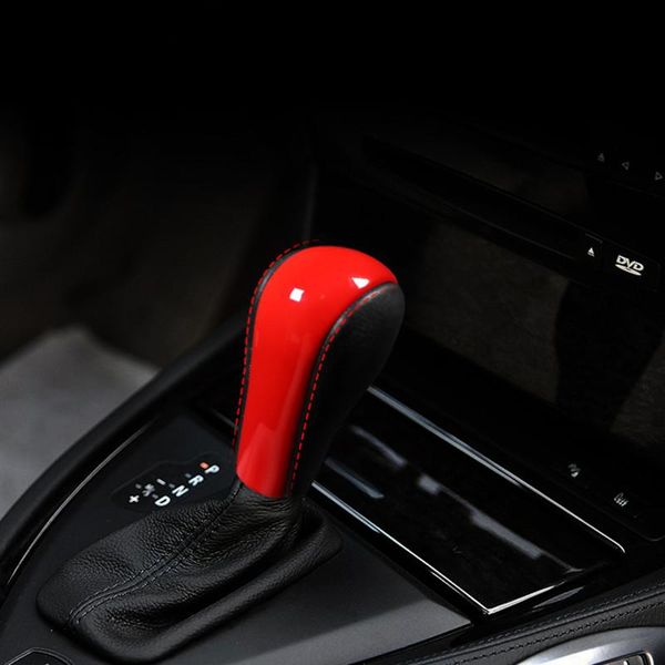 

shift knob abs center console gear handle sleeve decoration cover trim for 3 series e90 e91 e92 e93 2005-12 z4 e85 e86 2004-09