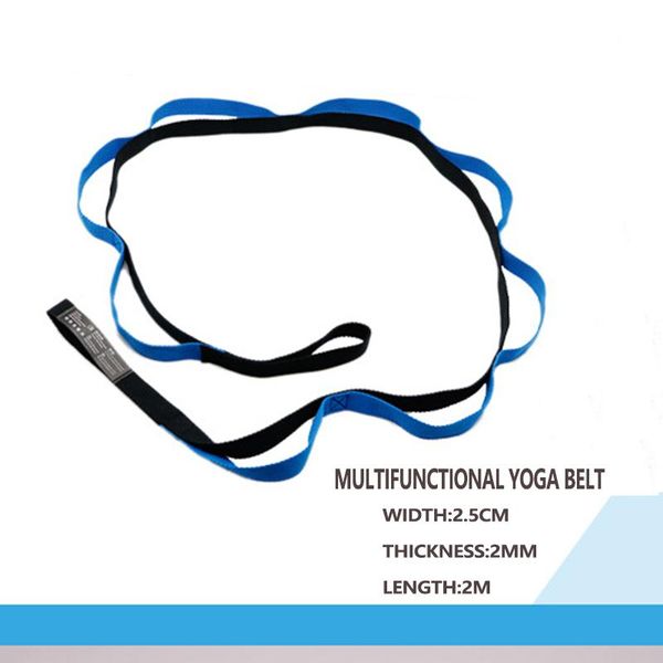 

15*10*3cm yoga band stretching bands cotton belt resistance workout bandstension health fitness equipment for home gym accessories