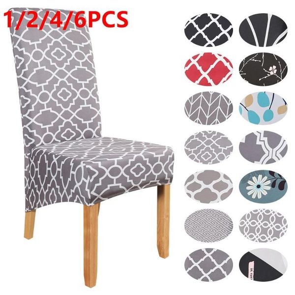 

chair covers 1/2/4/6pcs long and slanting style stretch elastic dining cover slipcovers protector anti-dust home furniture decor