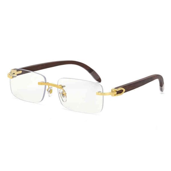 

factory specials aa vazrobe rimless glasses frame male reading eyeglasses men rhinestone women spectacles for prescription lens gold eyewear, White;black
