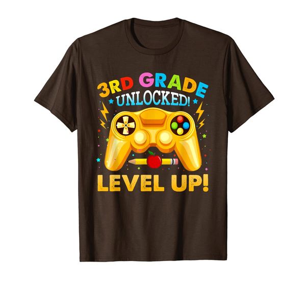 

3rd Grade First Day of School Shirt Video Gamer Boys Gift T-Shirt, Mainly pictures