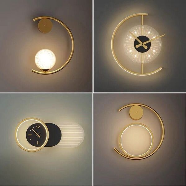 

nordic wall lamp bedroom bedside living room corridor aisle lamps modern home decoration indoor lighting