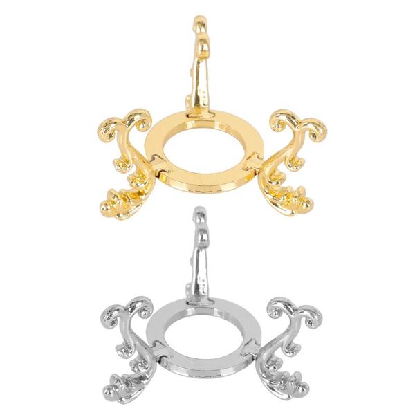 

other home decor 2pcs tree shaped stand gold-plated tripod rose support frame adornment