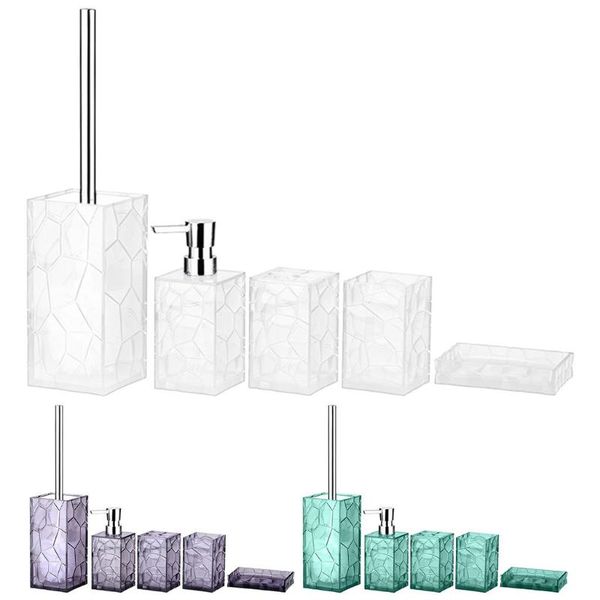

bath accessory set 5pcs/set bathroom accessories , toothbrush, tumbler holder ,soap dish dispenser