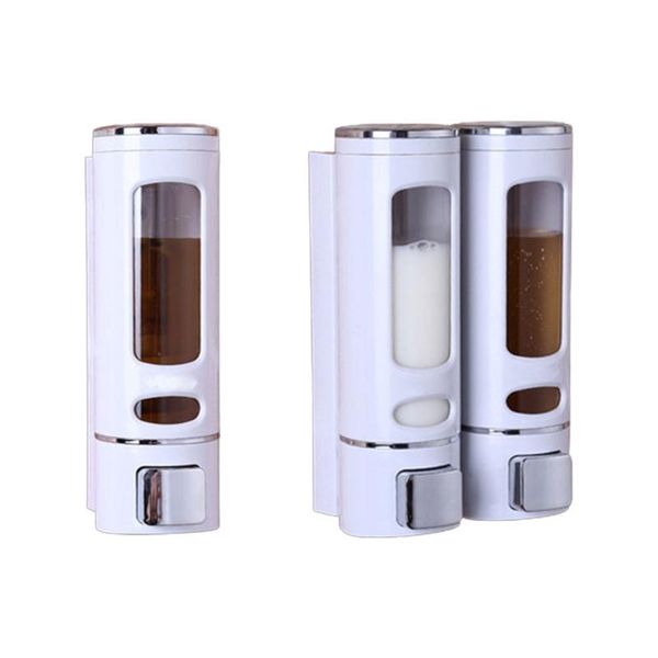 

hanging wall mount liquid soap dispenser hand press single container