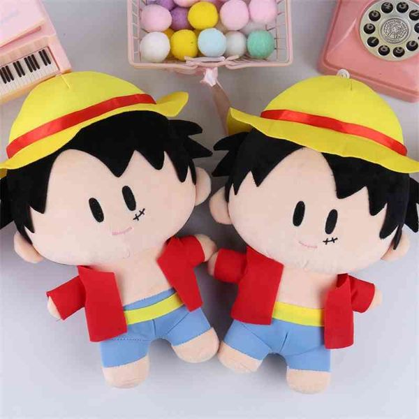 

japanese animation pirate king onepieve peripheral q version luffy plush toy grab doll gift