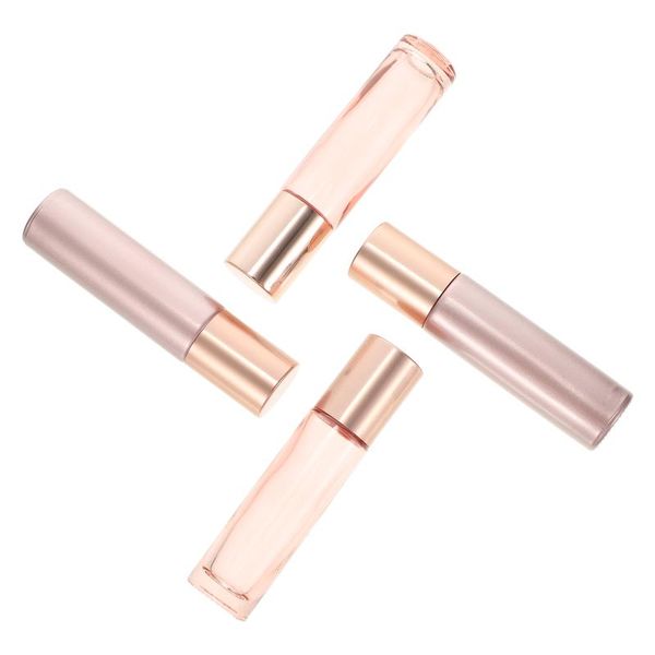 

storage bottles & jars 12pcs 10ml essential oil glass roller container dispenser