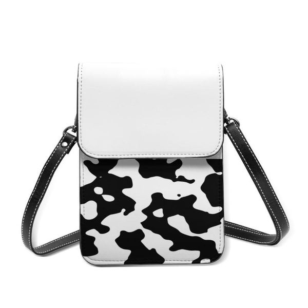 

evening bags cow shoulder bag shopping student mobile phone bulk aesthetic leather