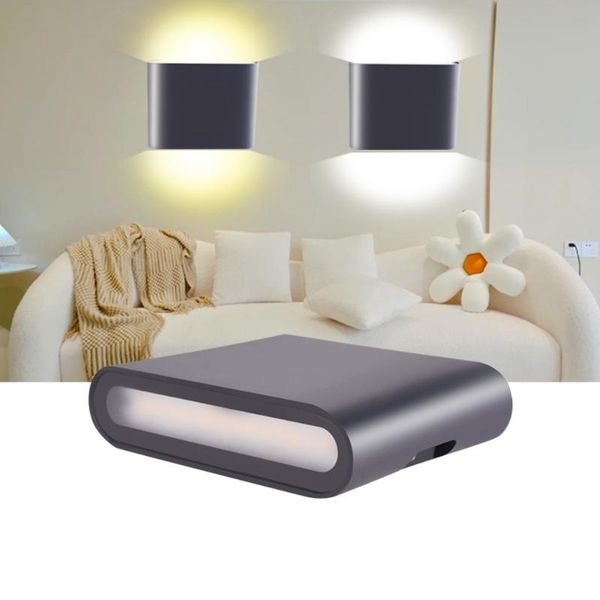 

wall lamp ip65 led light aluminum outdoor waterproof garden fence indoor fashion for bedroom bedside living room stairs