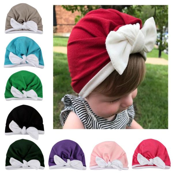 

caps & hats children's hat baby for boy warm winter kids beanie knit children girls boys cap born, Yellow