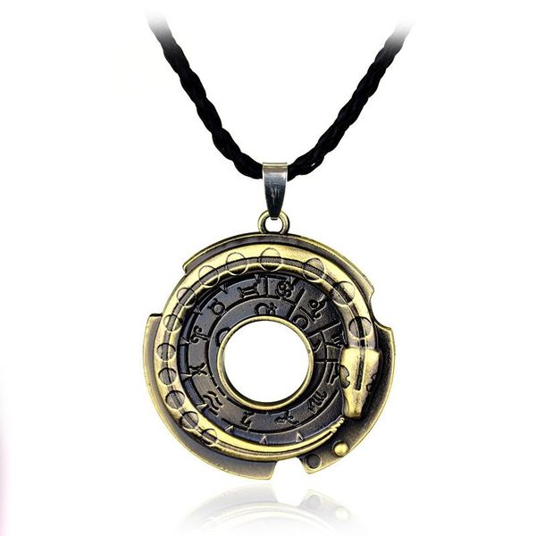 

pendant necklaces trendy metal jewelry amulet necklace lucky protective talisman, Silver