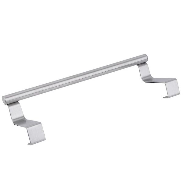 

towel racks stainless steel bar holder over the kitchen cabinet cupboard door hanging rack storage holders accessories