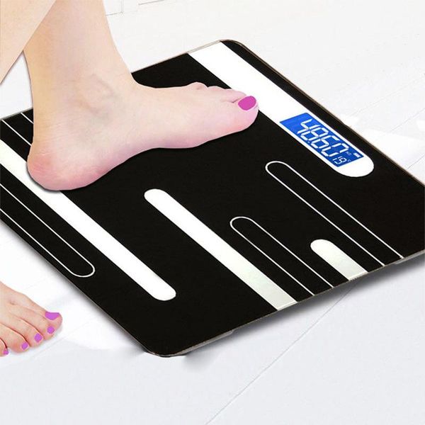 

weight scale bathroom body floor scales weighting digital lcd display glass smart electronic