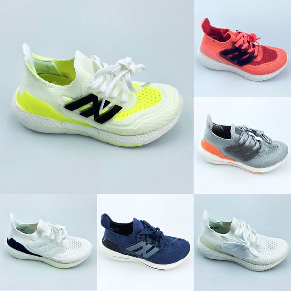 

kids childrens ultraboost 21 ub7.0 ub21 7.0 mesh breathable running shoes trainer kid sport shoes children sneaker size 28 -35, Black