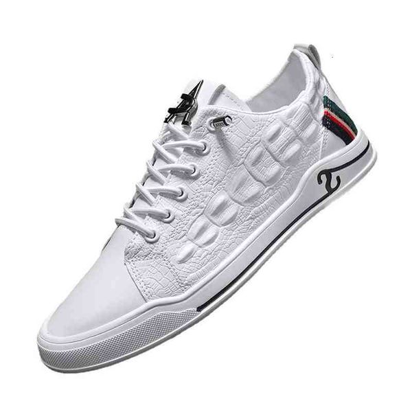

men's small white sho casual board breathable fashion sports flat bottom lace up low leather single men's