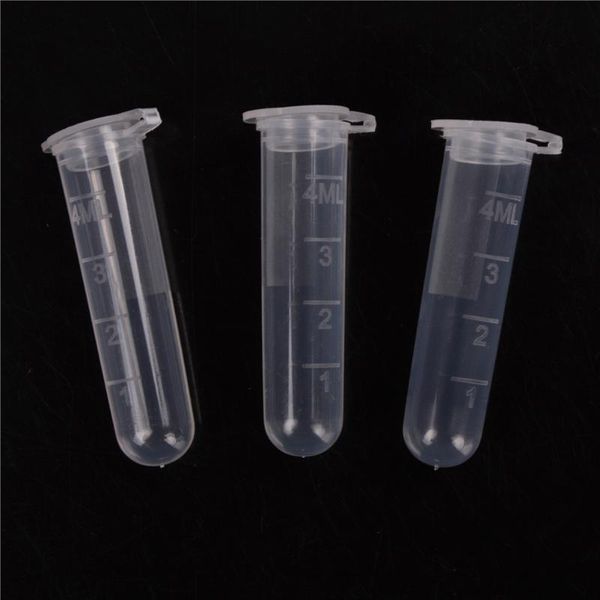 

lab supplies 30 pieces of 5ml plastic centrifuge, laboratory test tube, sample vial with cap