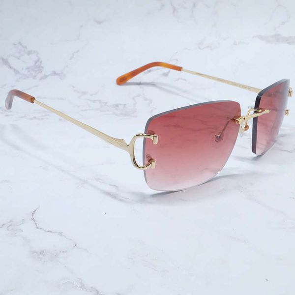 

sunglasses fashionable sun frames purple rimless big men c carter square vintage sunglasses driving shades eyewear carters metal designer su, Black