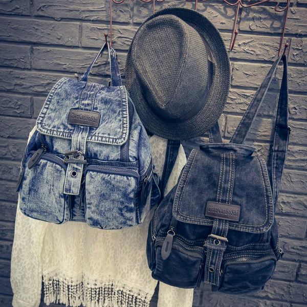 

backpack ms fashion shoulder bag denim