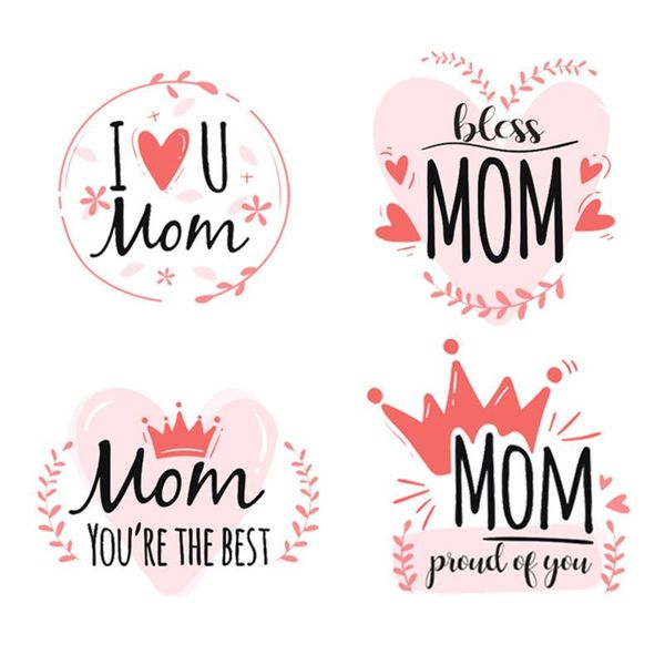 

wall stickers mother's day love crown bedroom decoration home accessories