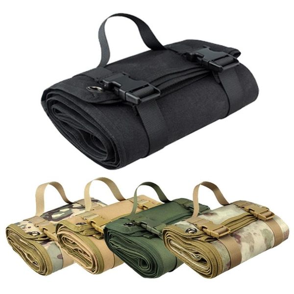 

outdoor pads tacticals training shooter pad non-slip gun hunting shootings mat for waterproof roll up camping picnic foldable blanket