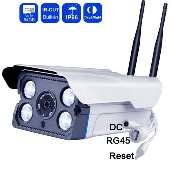 

outdoor camera ap wifi wireless video recorder tf card slot loop recording motion detect alarm phone view ip cameras
