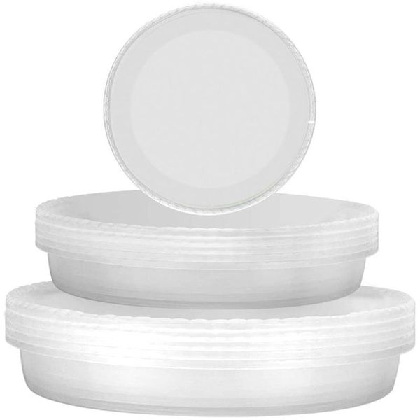 

packs of 6 inch, 8 inch and 10 plant dishes,indoor outdoor trays,transparent plastic flowerpot dishes planters & pots